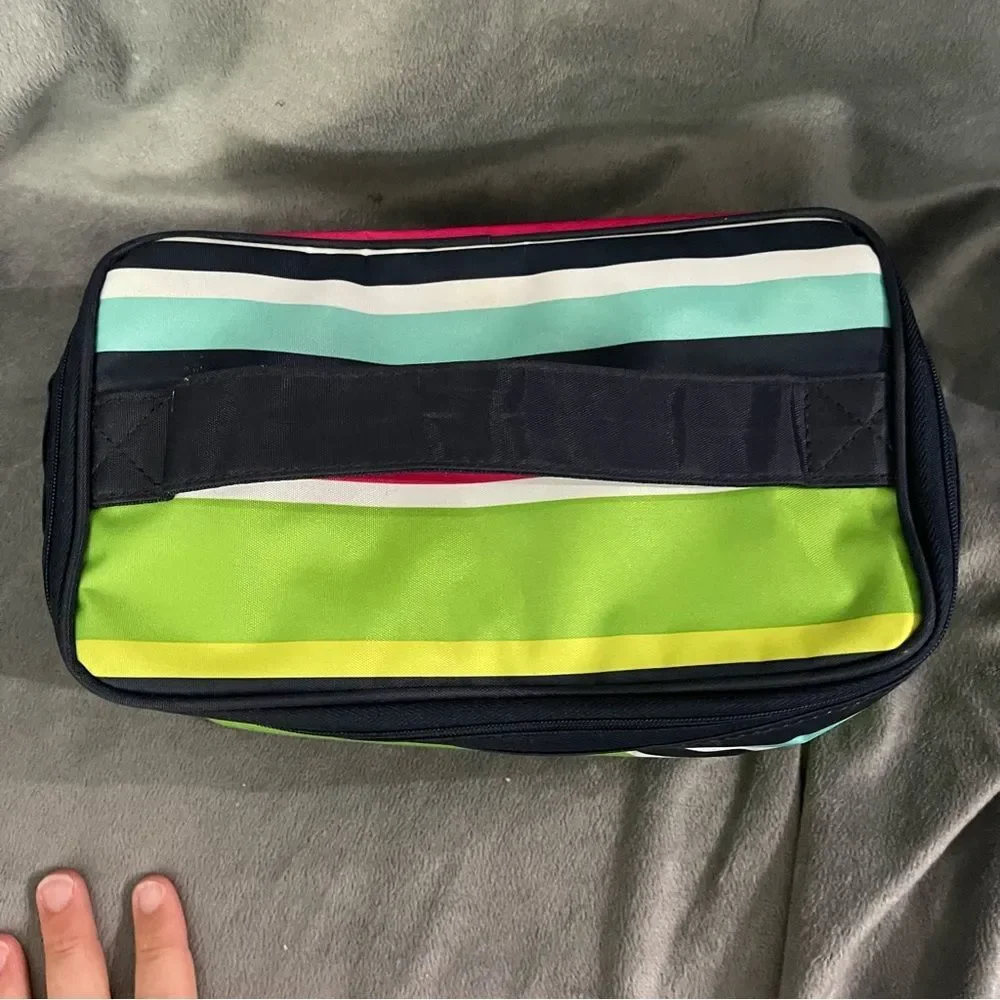 Thirty-One Glamour Case in Preppy Pop Travel Makeup Bag